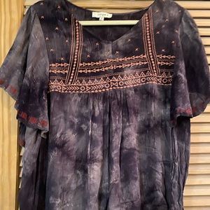 Umgee Embroidered Top